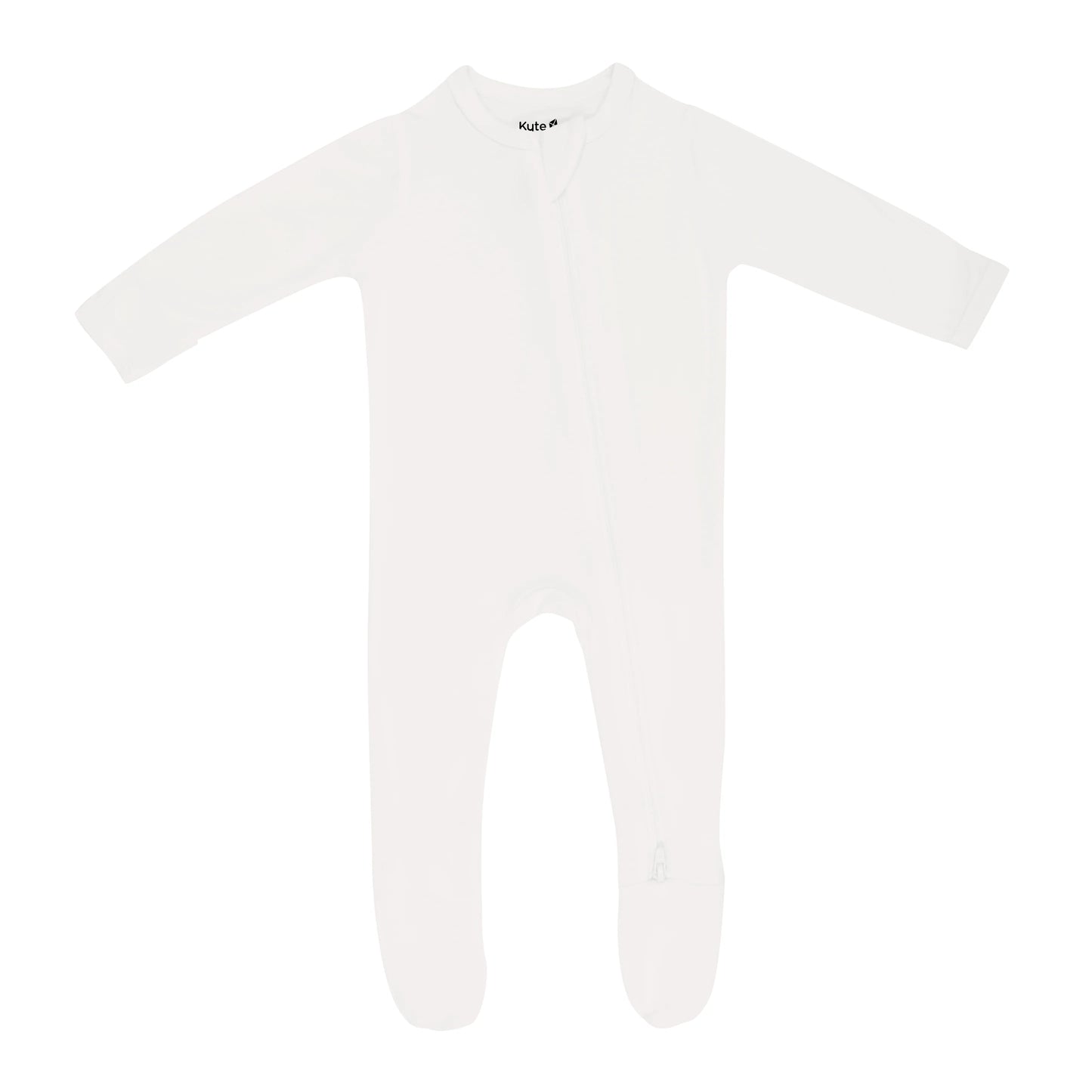 Kyte Baby Zippered Bamboo Footie- Cloud