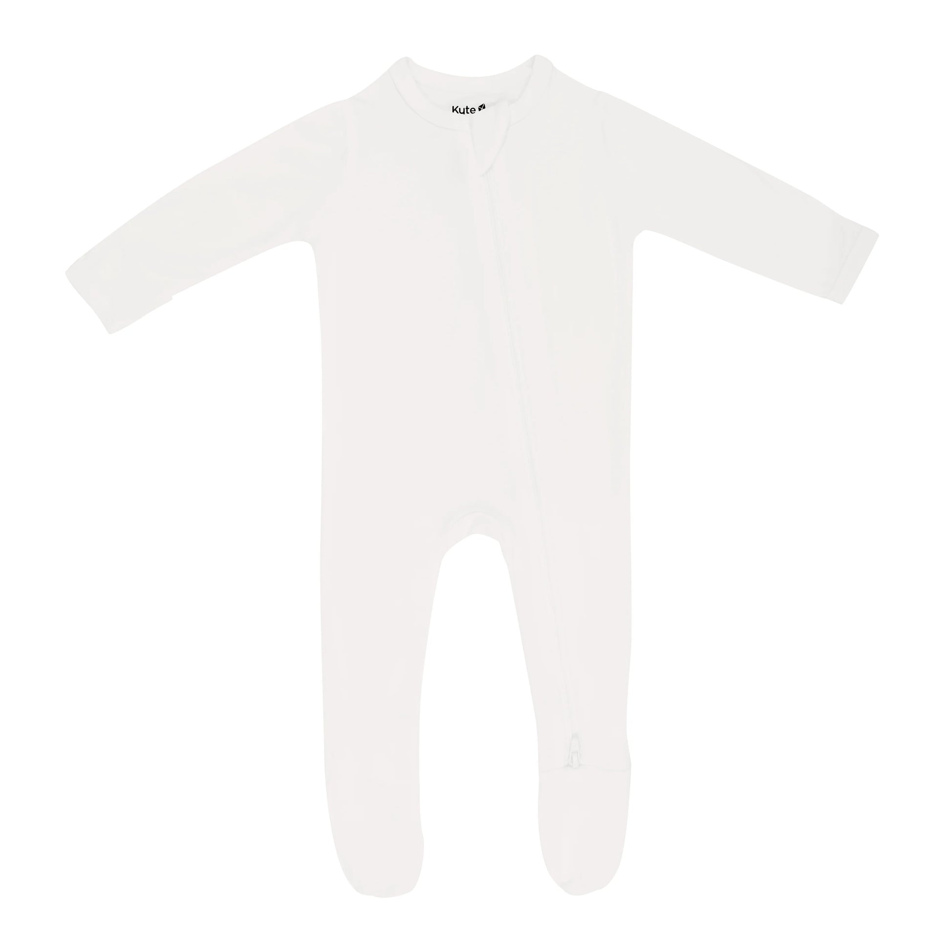Kyte Baby Zippered Bamboo Footie- Cloud