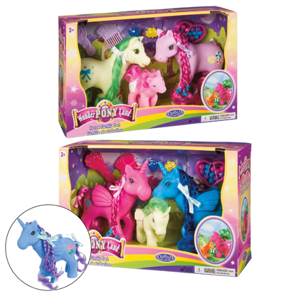 Wonder Pony Land Horse & Family Set