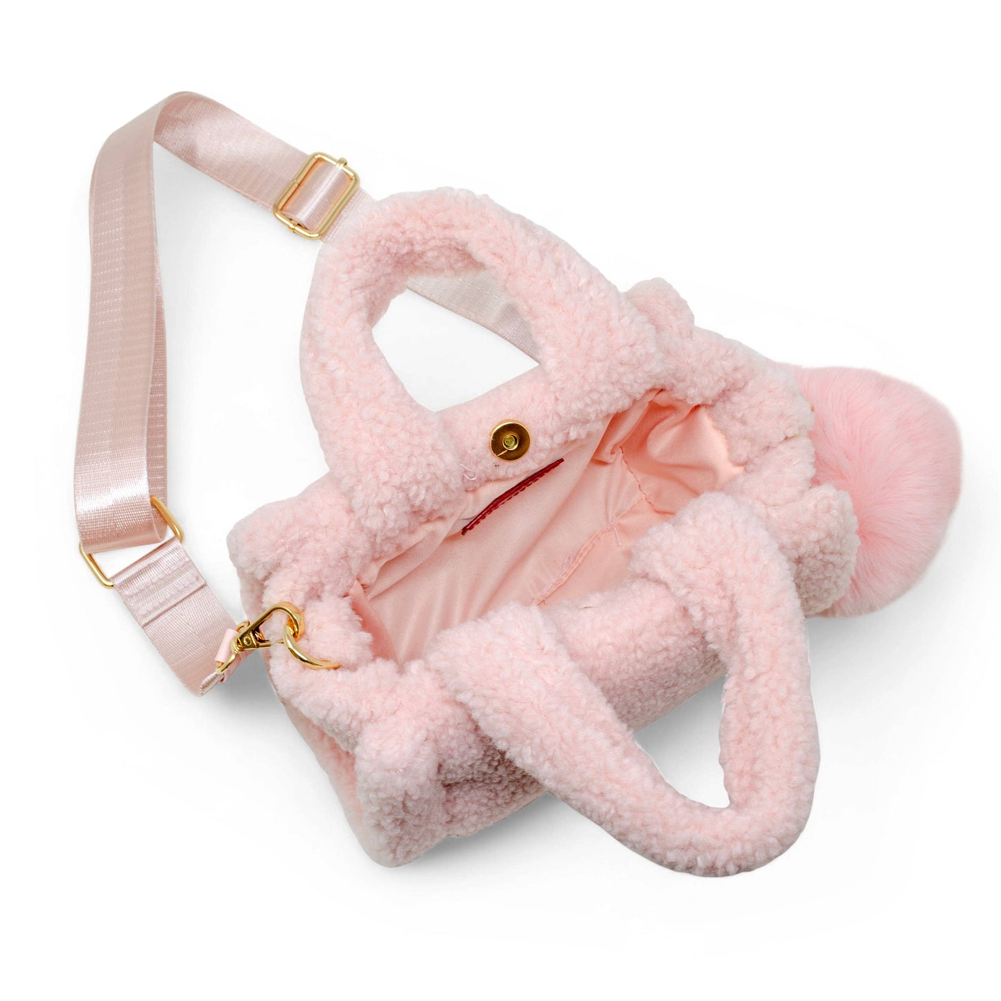 Girl's Cozy Cloud Mini Duffle Bag: Pink