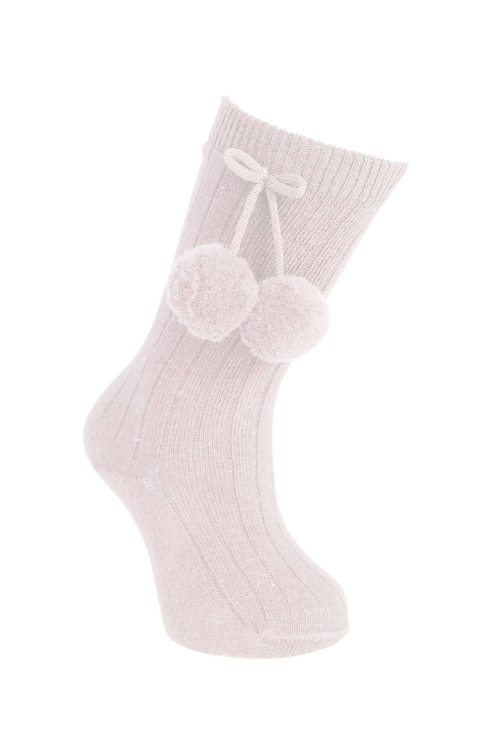 Pompom Kneehigh Socks