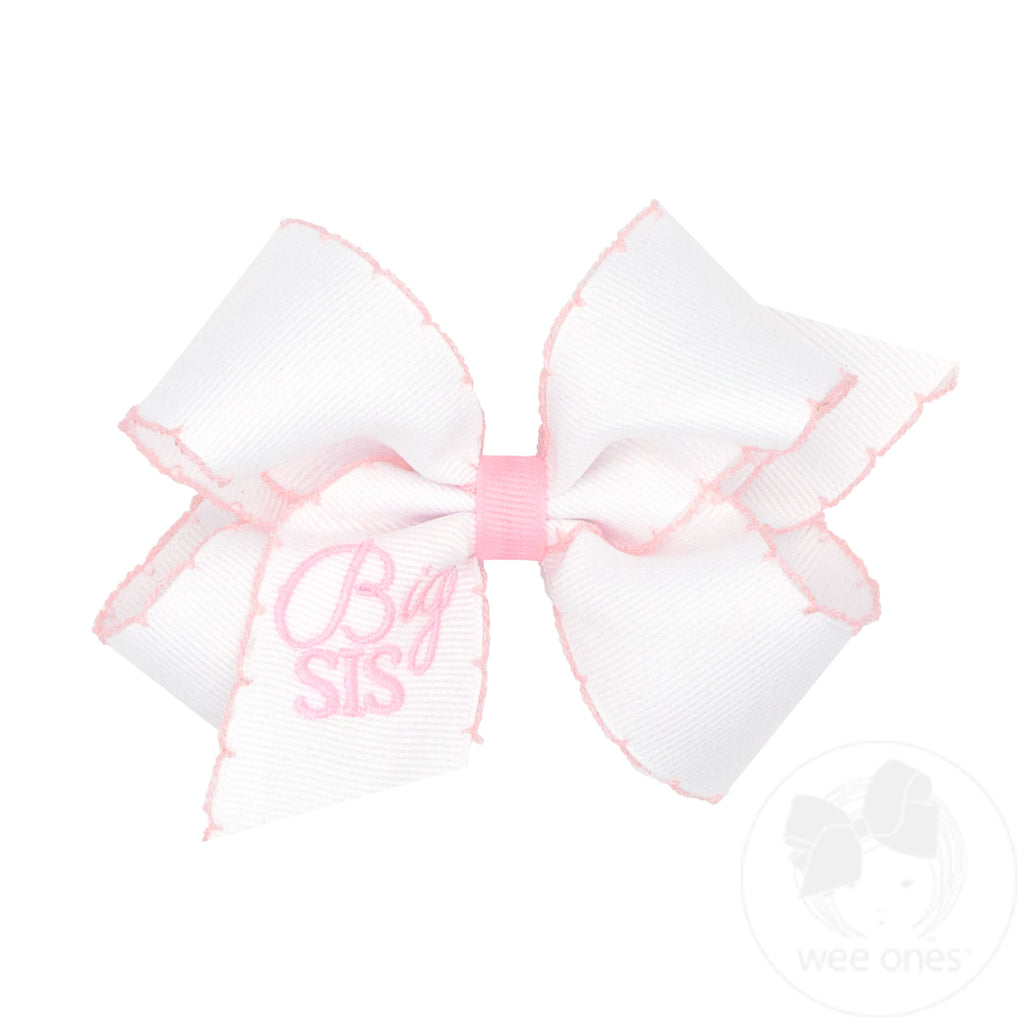 Medium Moonstitch Bow, Big Sister