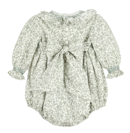 Heirloom Floral Bubble, Green