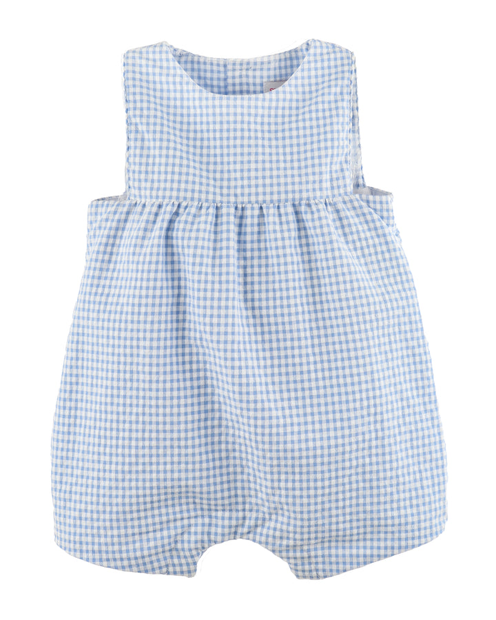 Blue Gingham Duo Overall