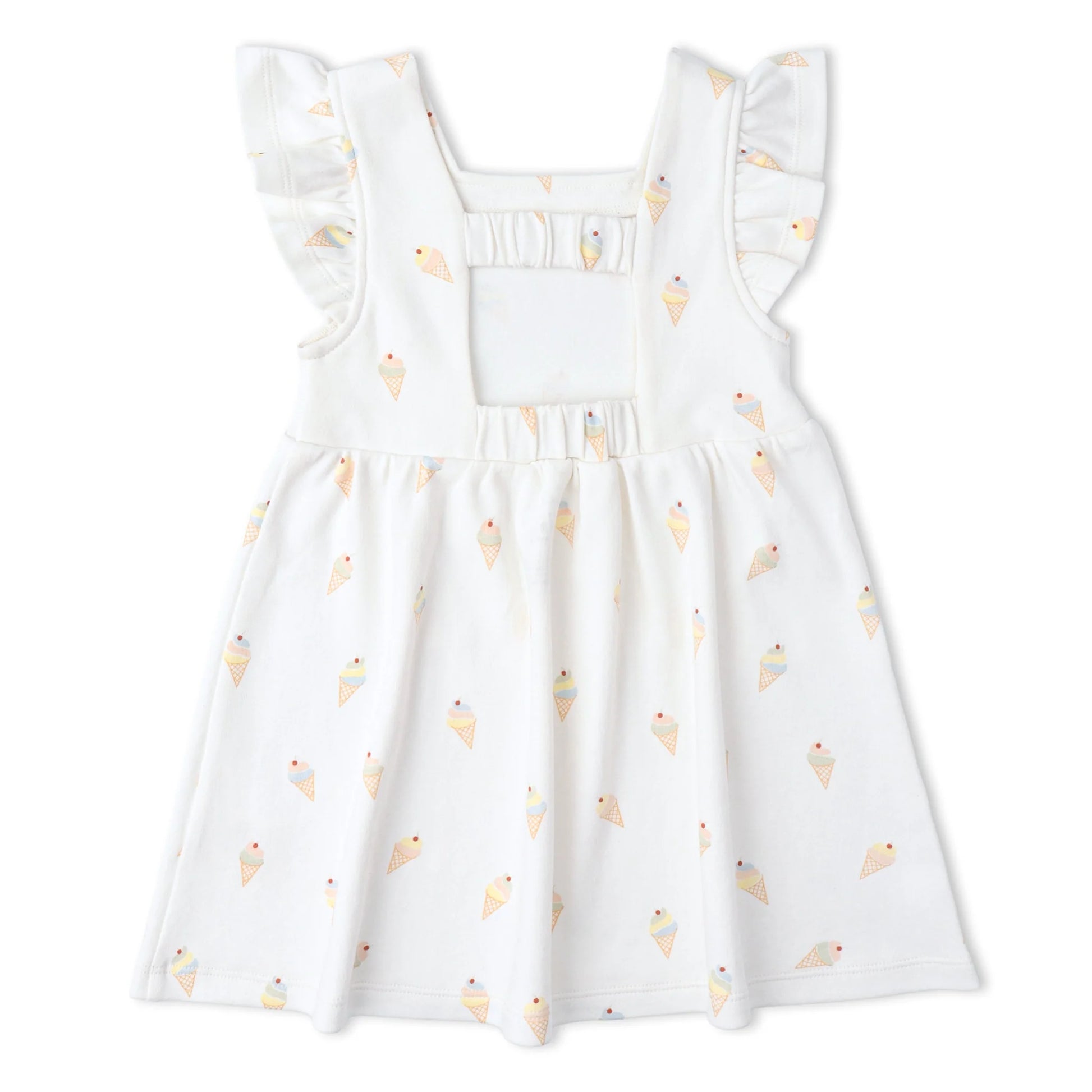 Cutout Back Dress- Ice Cream
