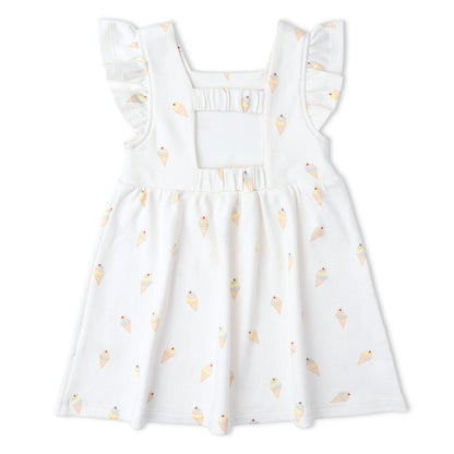 Cutout Back Dress- Ice Cream