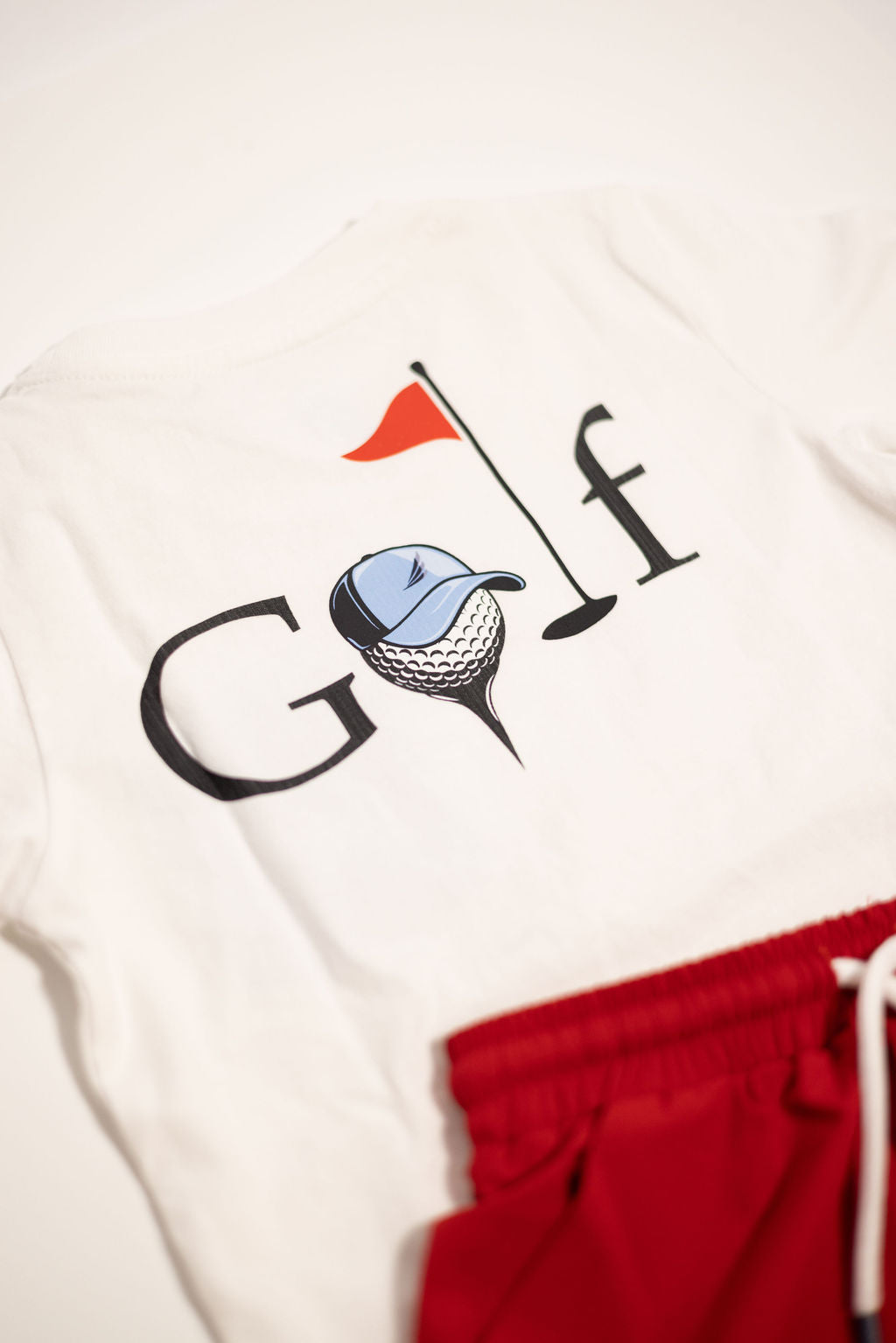 Boys Golf Graphic Pocket Tee