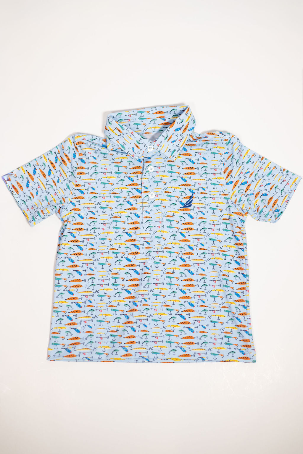 Boys Fishing Lures Performance Polo