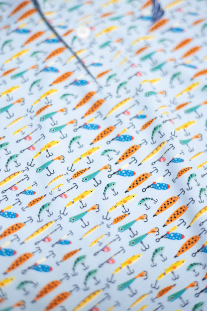 Boys Fishing Lures Performance Polo