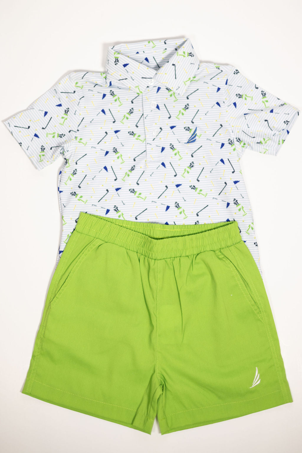 Boys Performance Shorts, Green