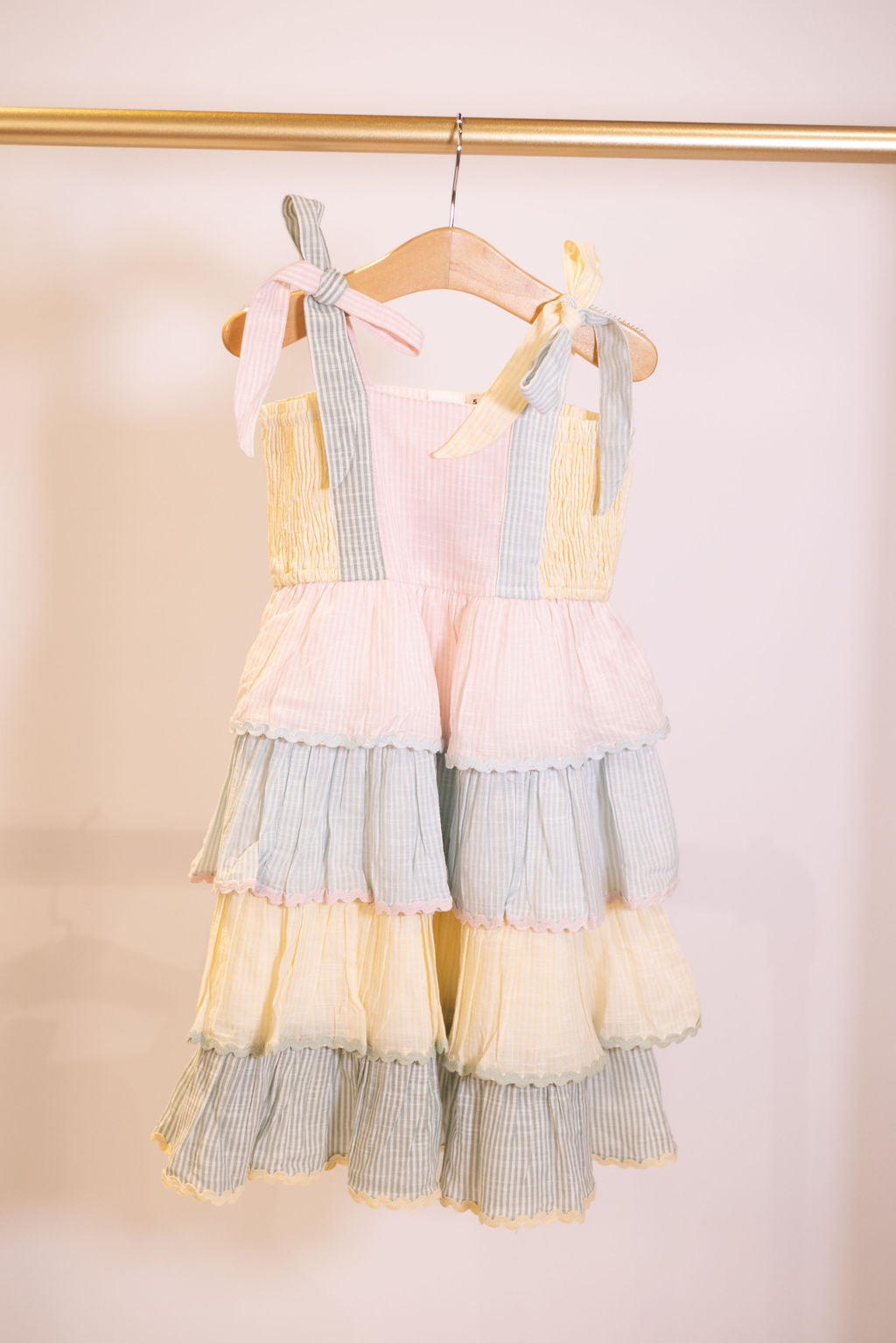 Ric Rac Pastel Stripe Dress