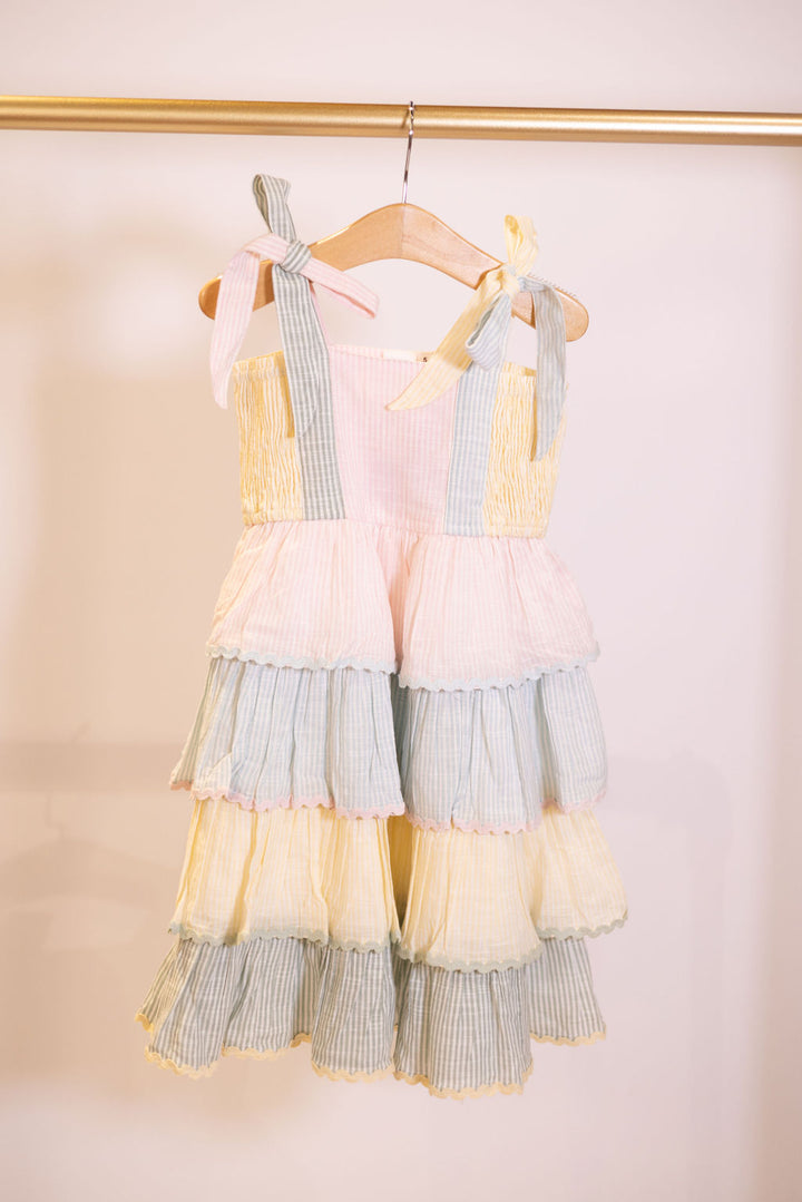 Ric Rac Pastel Stripe Dress