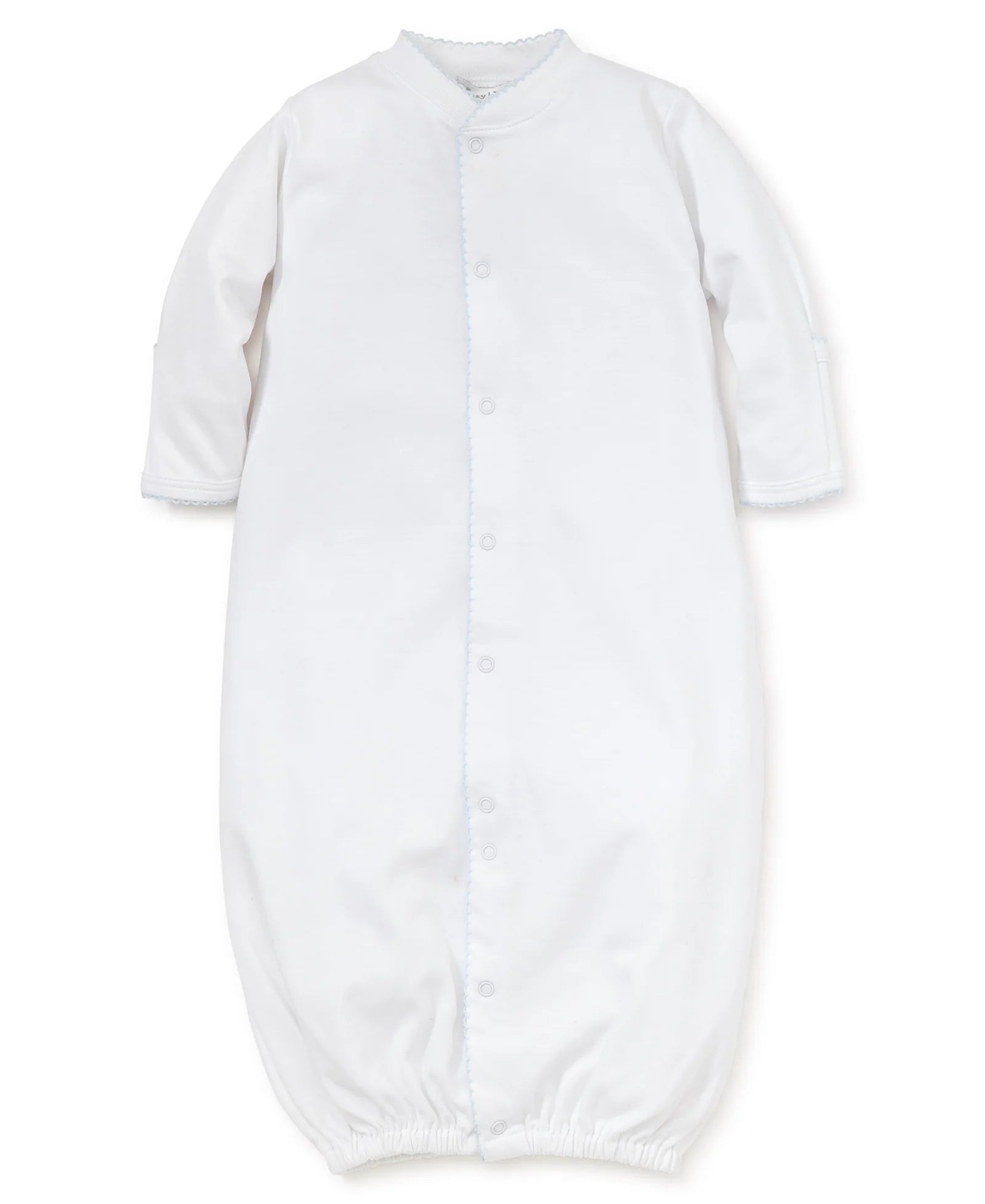 Kissy Basic Converter Gown White-Light Blue