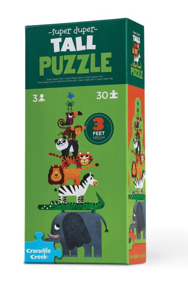 30 Piece Super Duper Tall Puzzle, Jungle