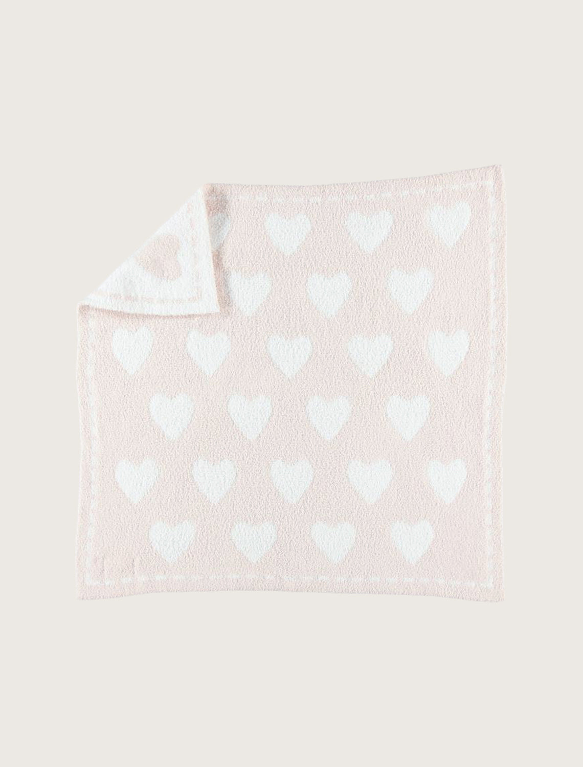 CozyChic Dream Receiving Blanket, Pink/White