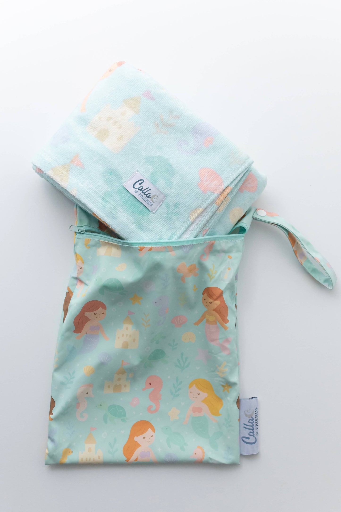 Kids Beach Towel: Mermaid's Cove