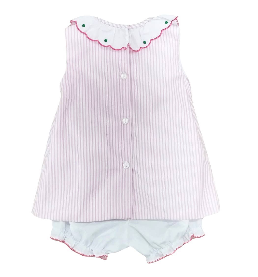 Strawberries Girl's Bloomer Set
