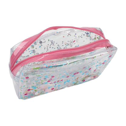 Clear Vinyl Confetti Pouch
