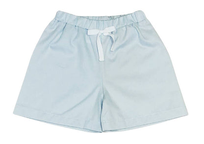 White & Blue Boy's Short Set