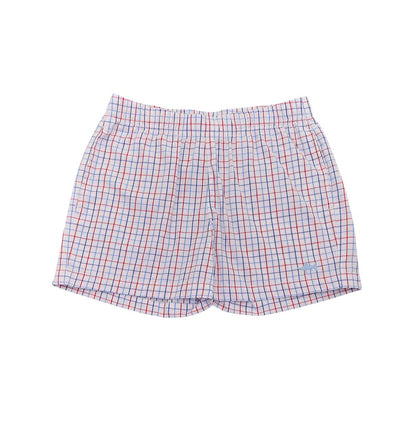Naples Shorts Patriotic Plaid