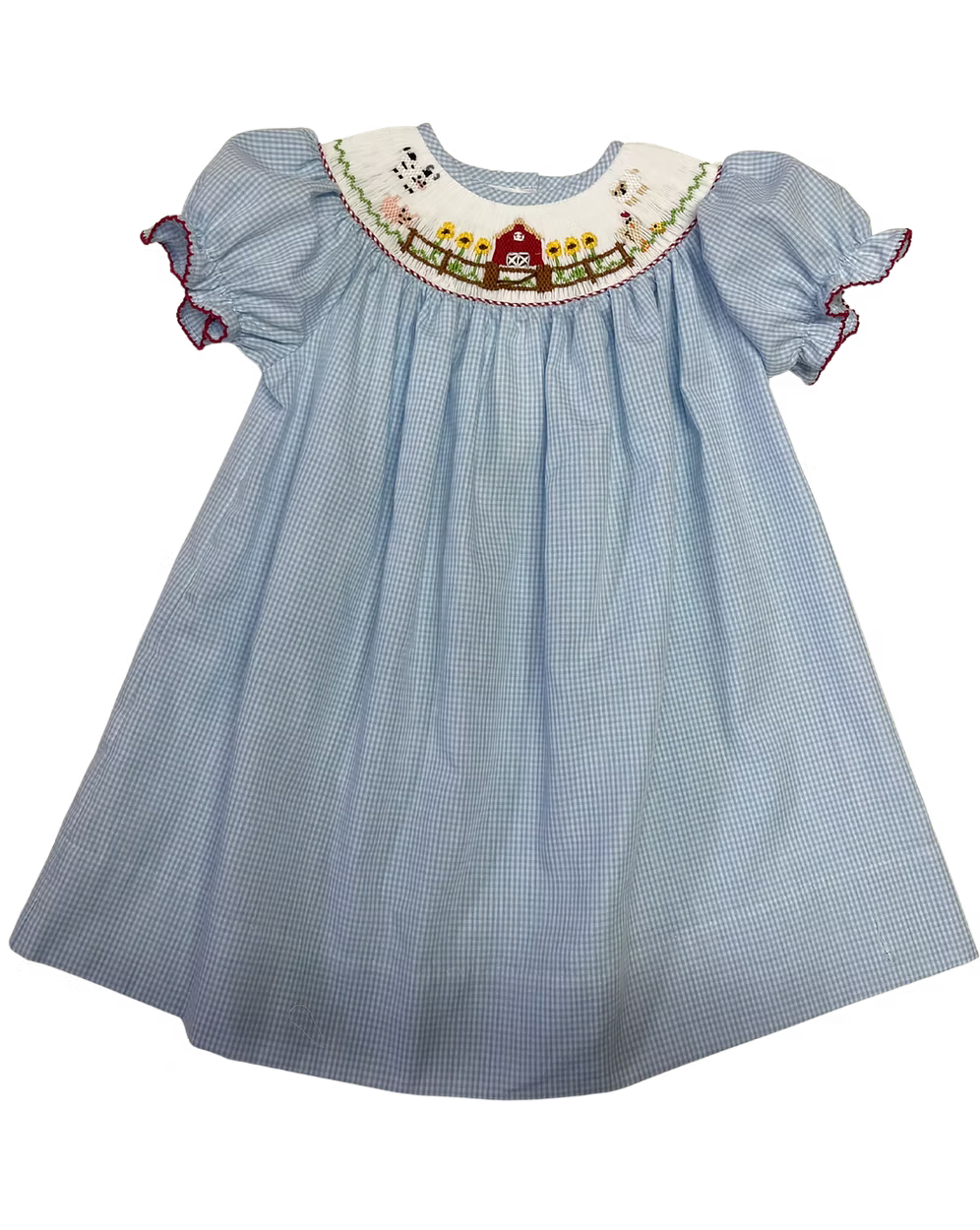 Farm Smocked Bishop Dress