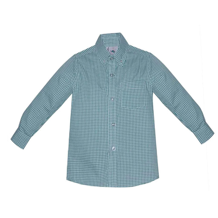 Arthur Button Down Shirt, Green Square