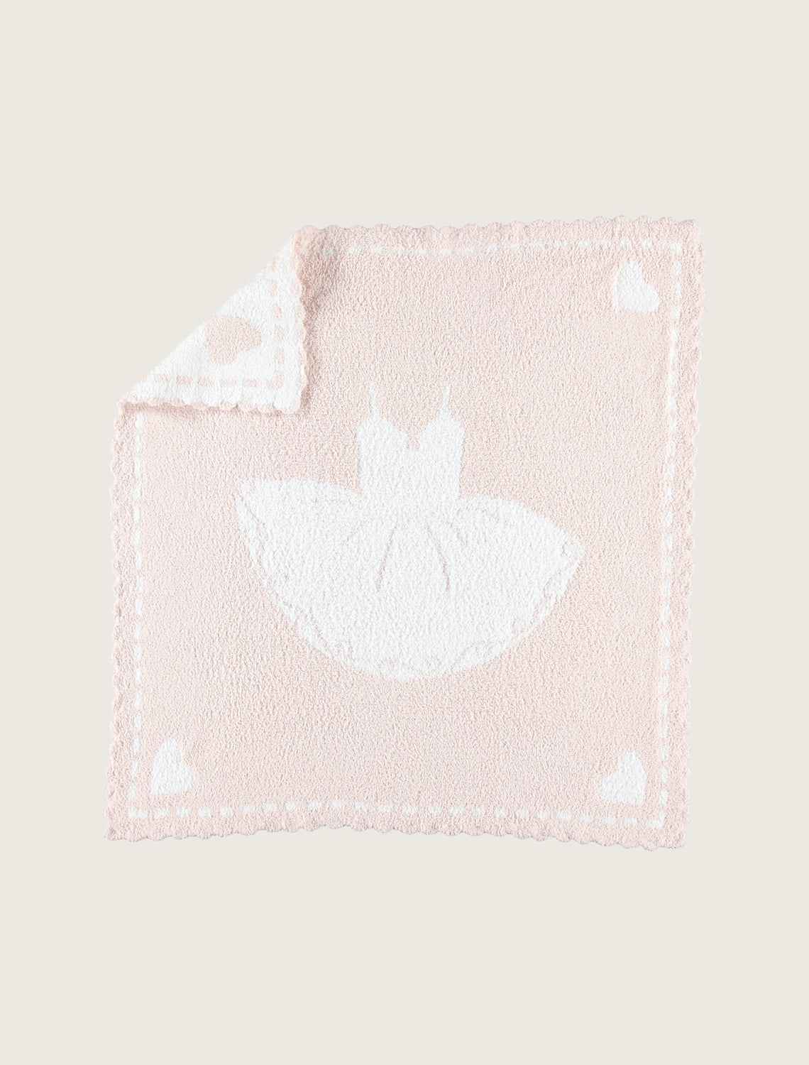 CozyChic Scalloped Receiving Blanket, tutu