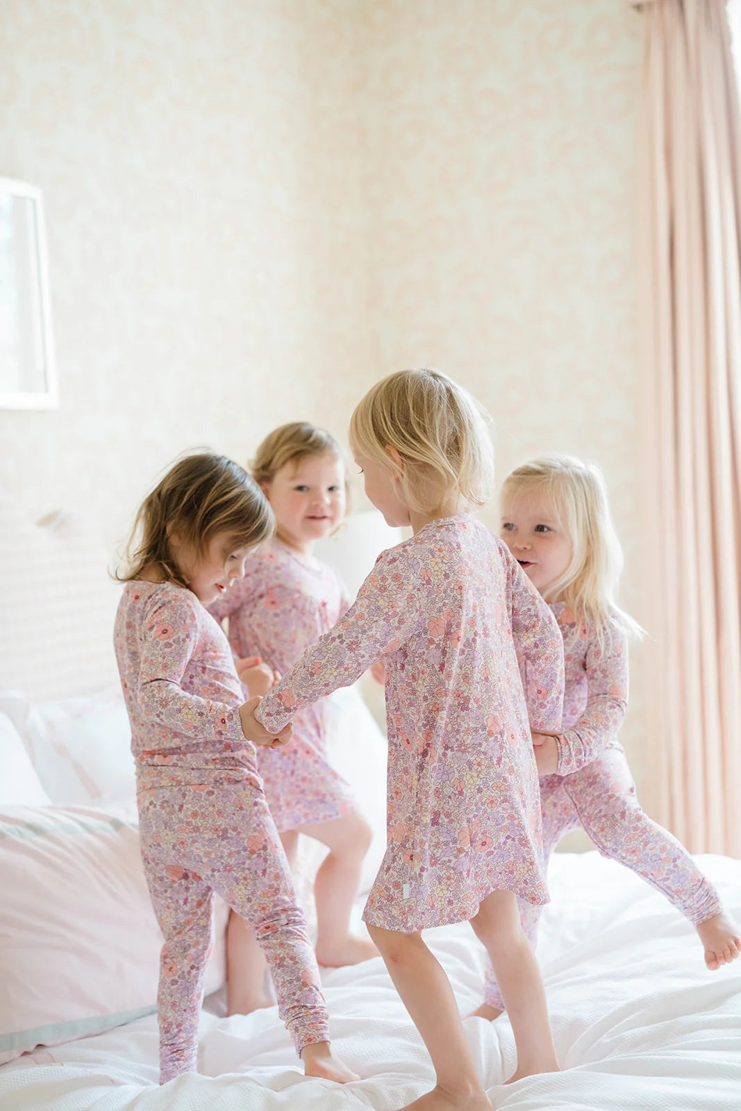 Ditsy Floral Long-Sleeve Dress
