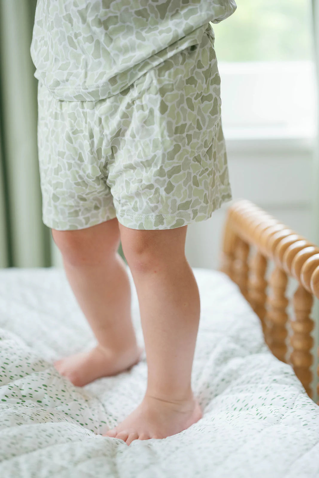 Camo Shorts & T-Shirt Set