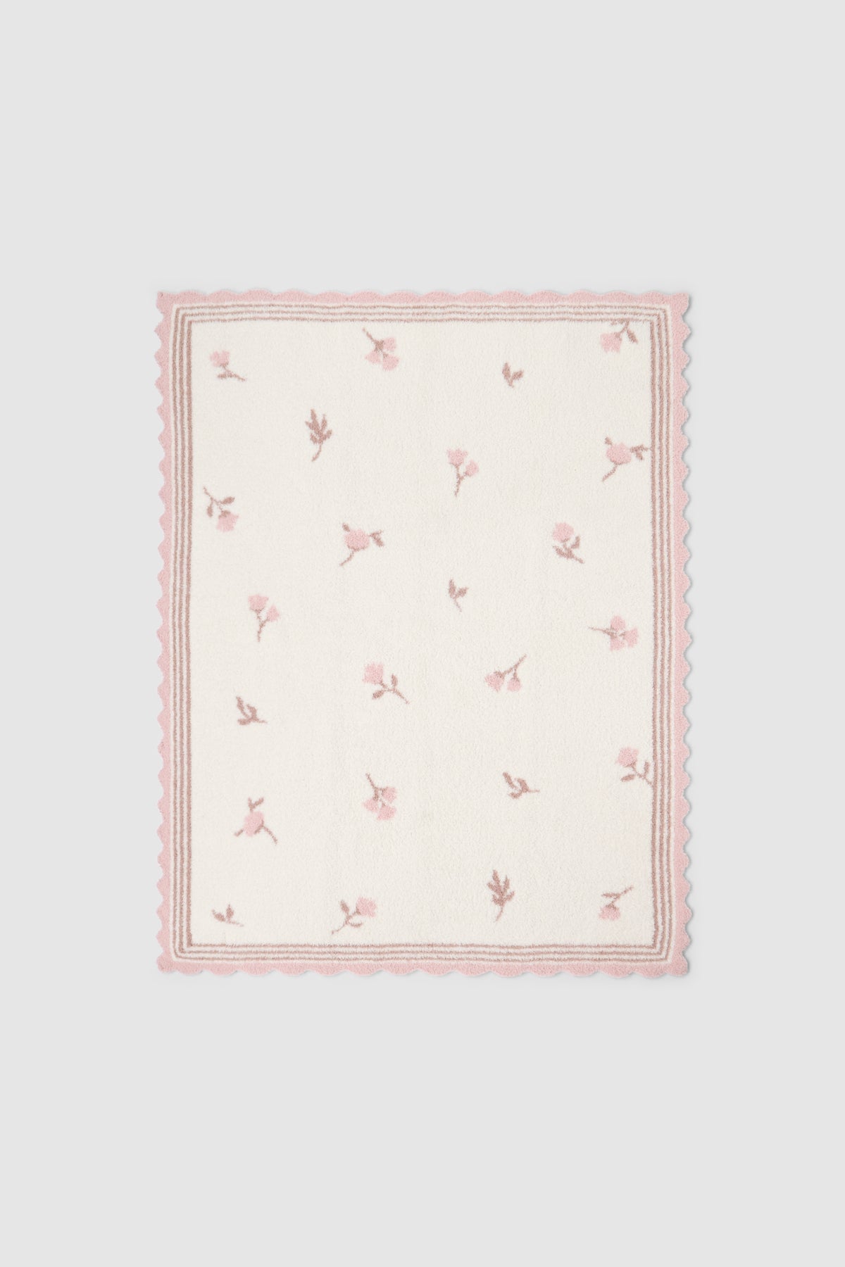 CozyChic Heirloom Floral Stroller Blanket