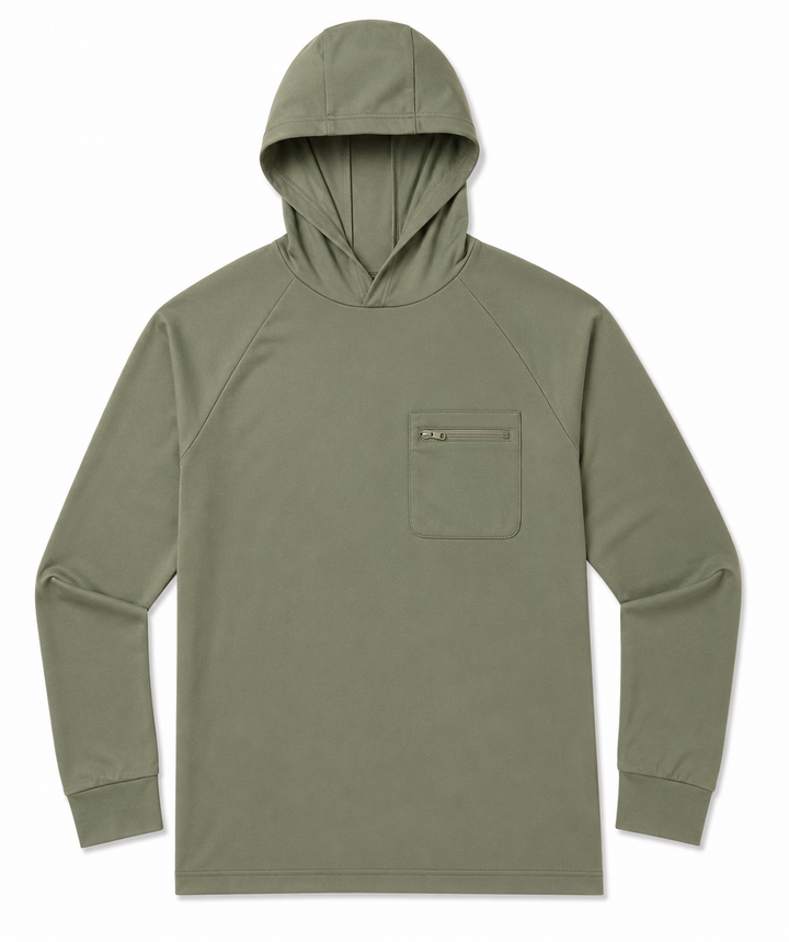 Castaway Comfort Hoodie-Sage Field