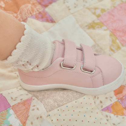 Pink Leather Sneaker