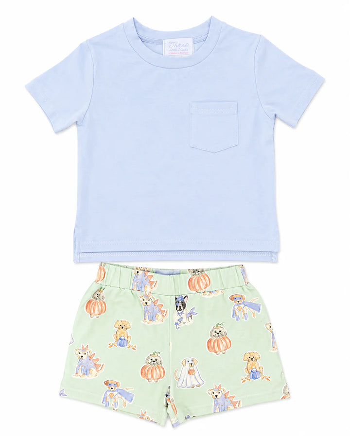 Covington Crewneck with Stafford Shorts- Trick or Treaters