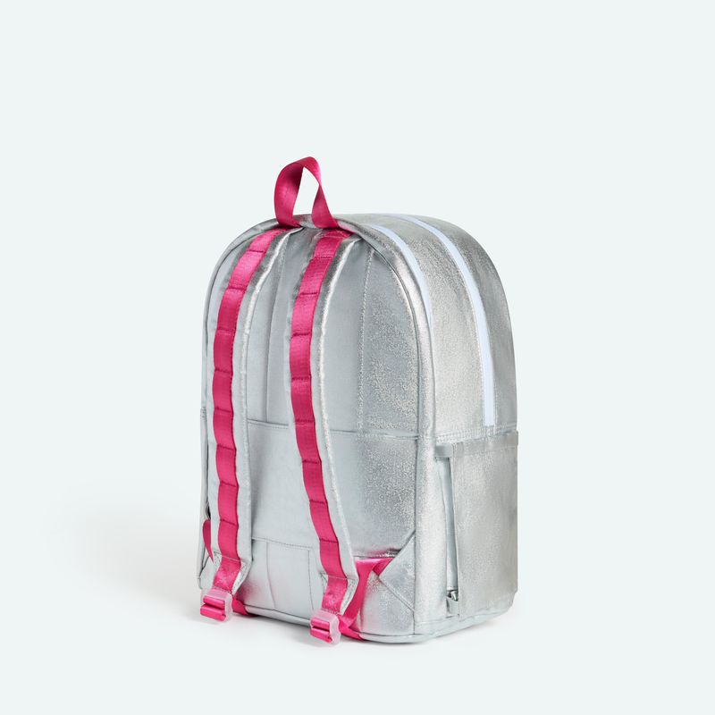 Kane Double Pocket Backpack, Happy Fuzzy Hearts