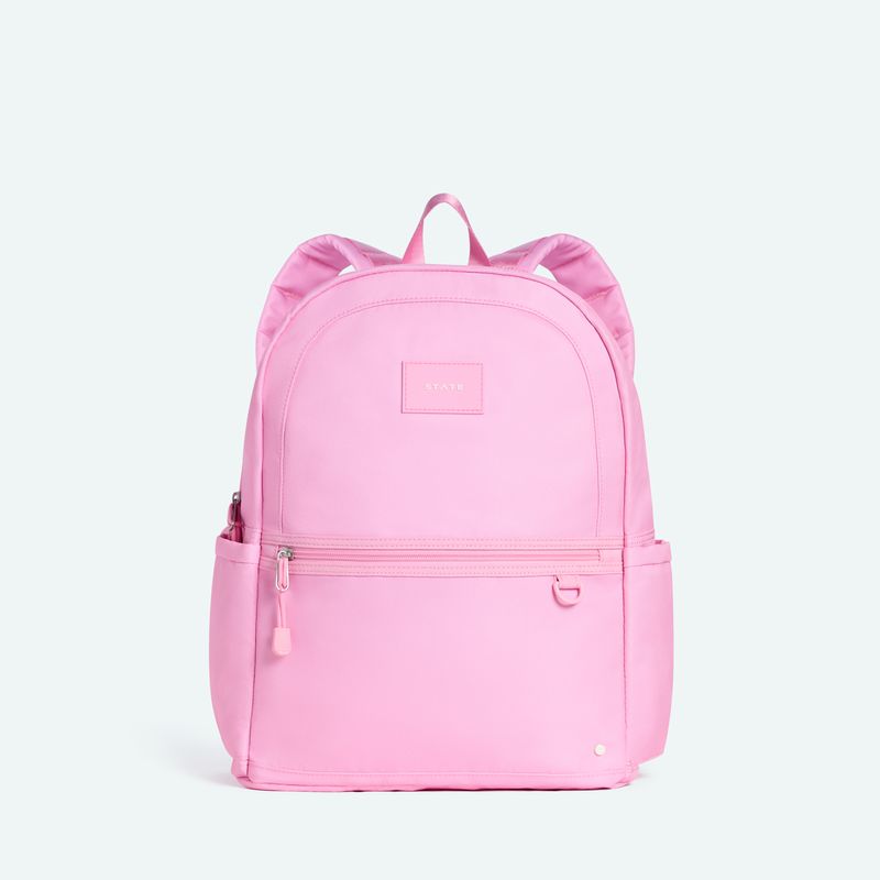 Kane Double Pocket Backpack, Pink