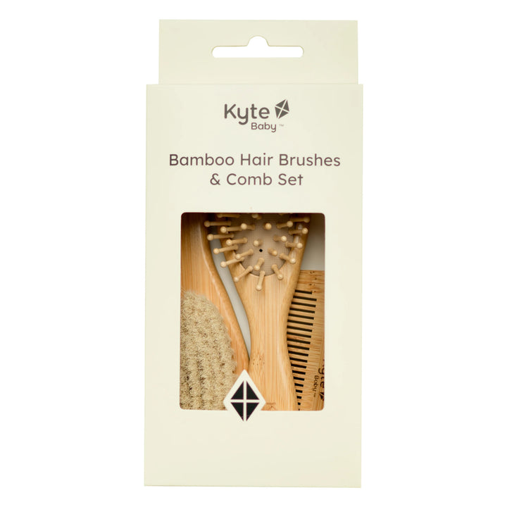 Kyte Baby 3-Piece Bamboo Brush Set