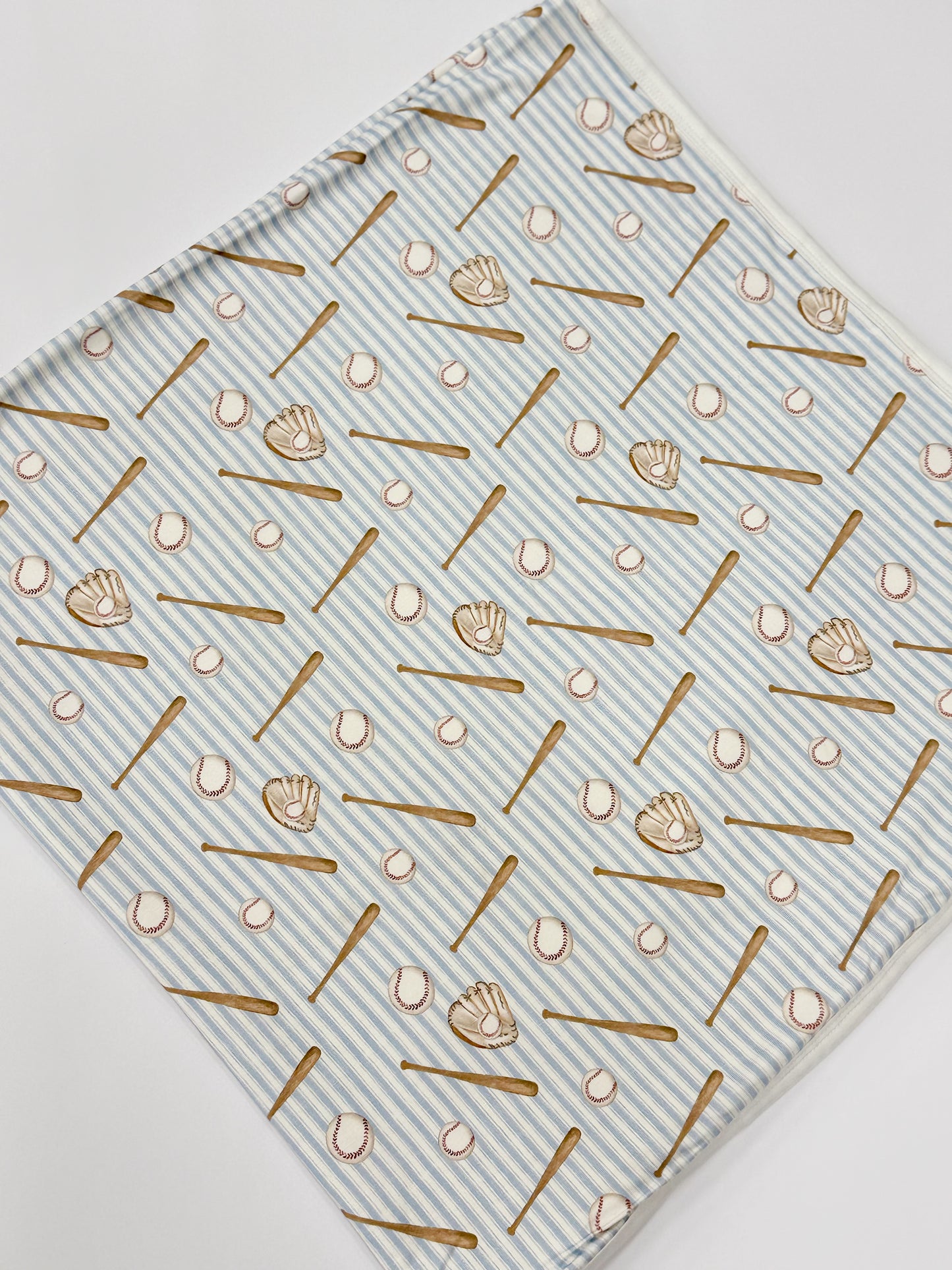 Baseball Stroller Blanket
