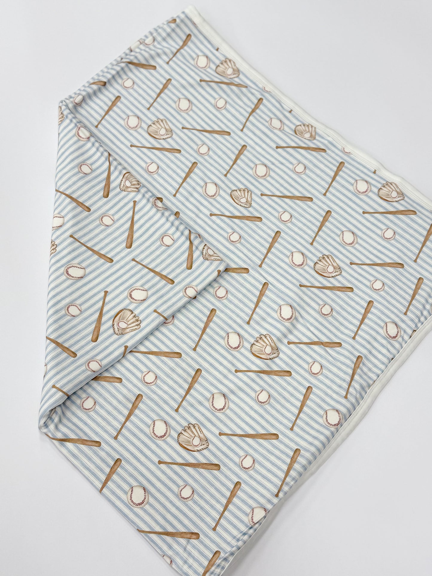 Baseball Stroller Blanket