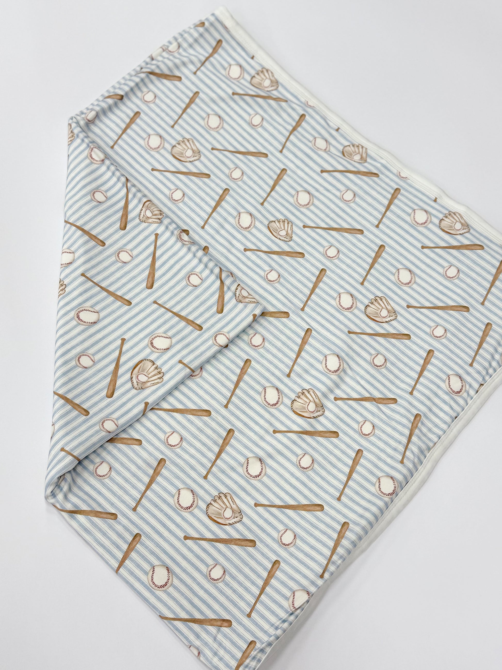 Baseball Stroller Blanket