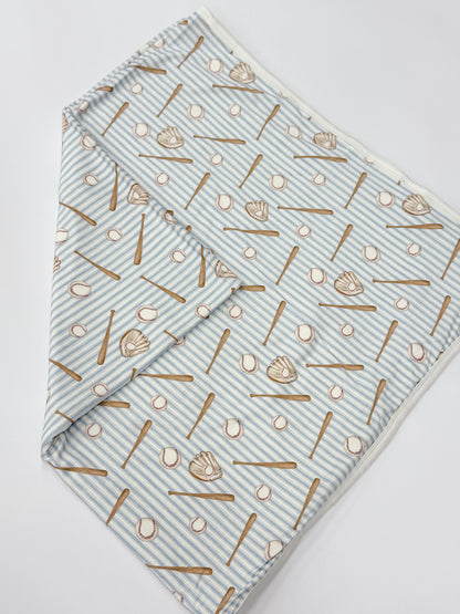 Baseball Stroller Blanket