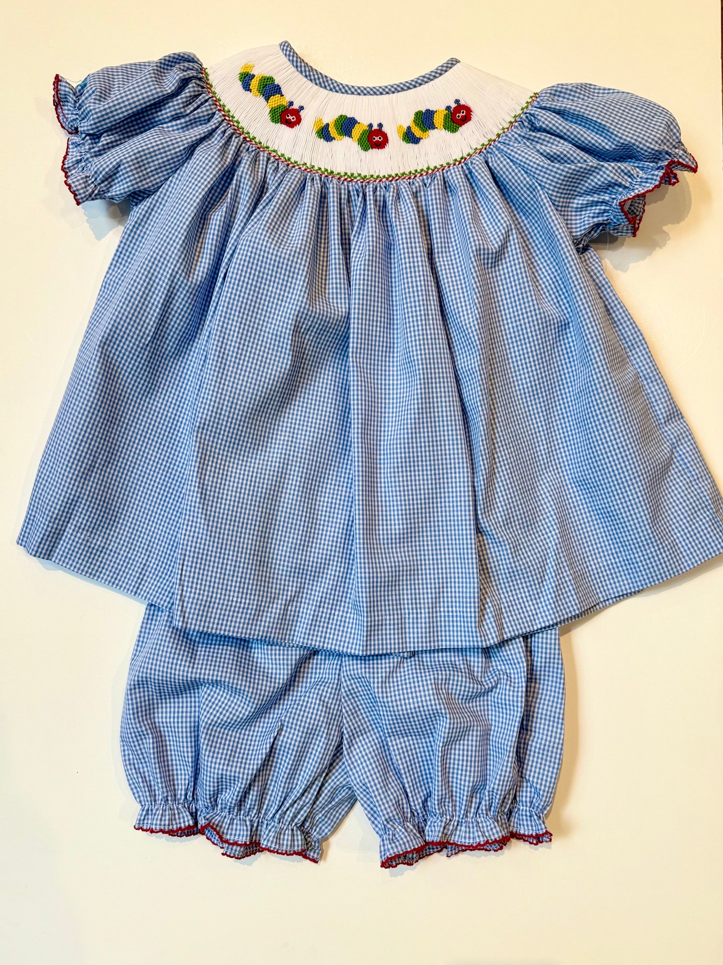 Back to School Caterpillar Annabelle Bloomer Set