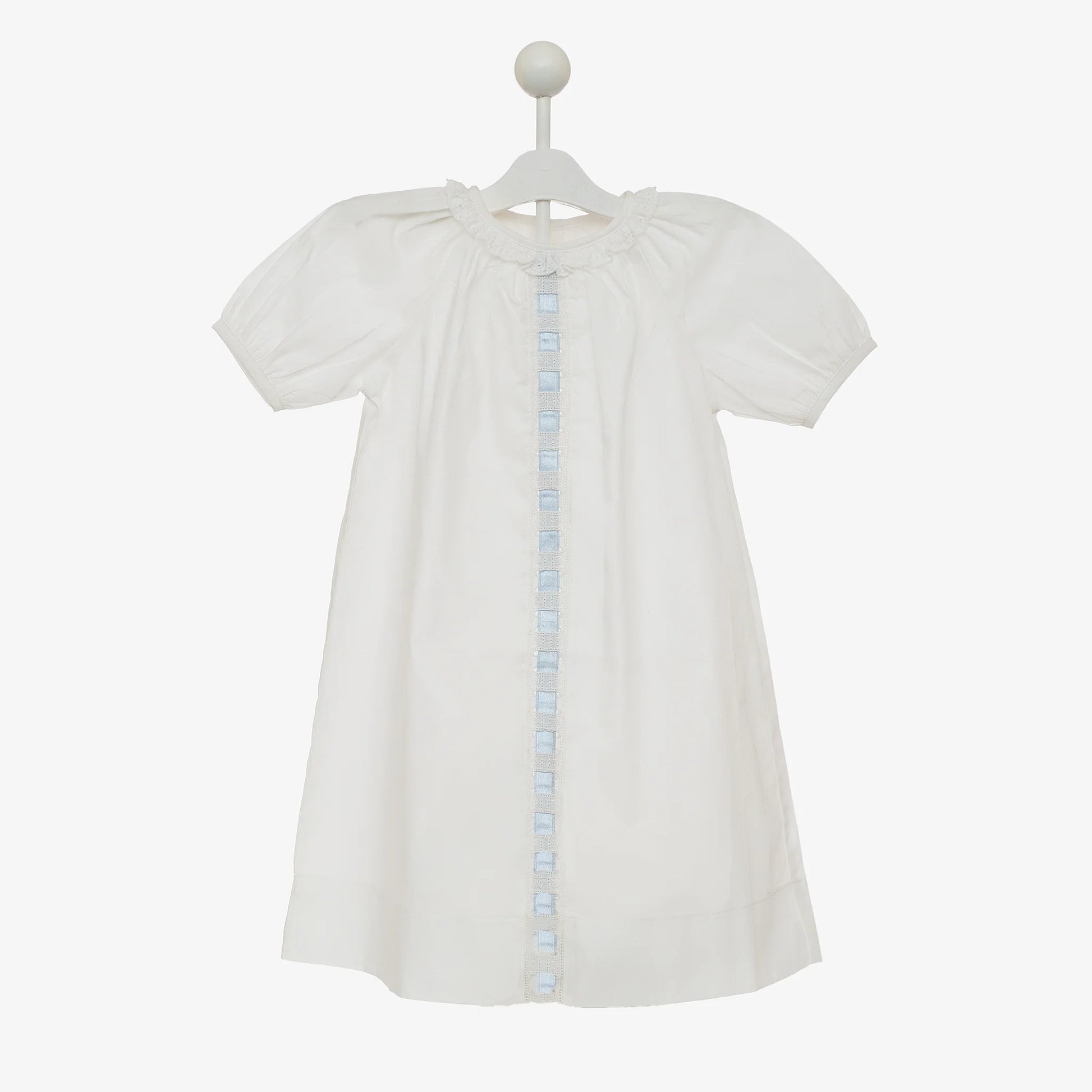 Baby Brantley Ribbon Daygown, Blue