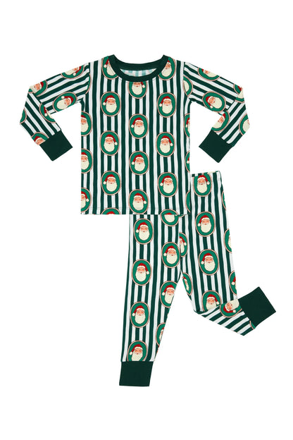 Green Santa Claus Lane PJ Set