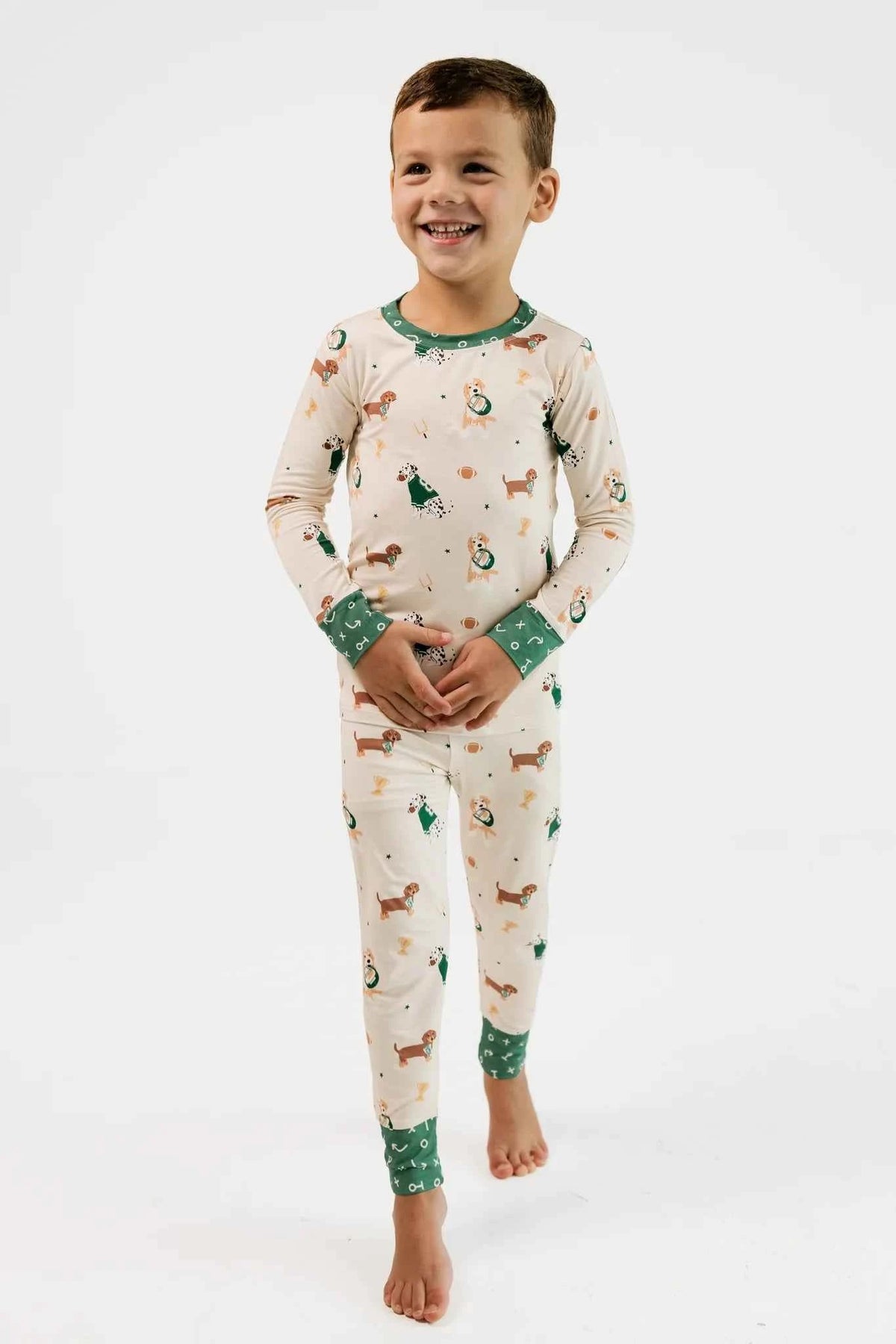 Varsity Pups Pajama Set