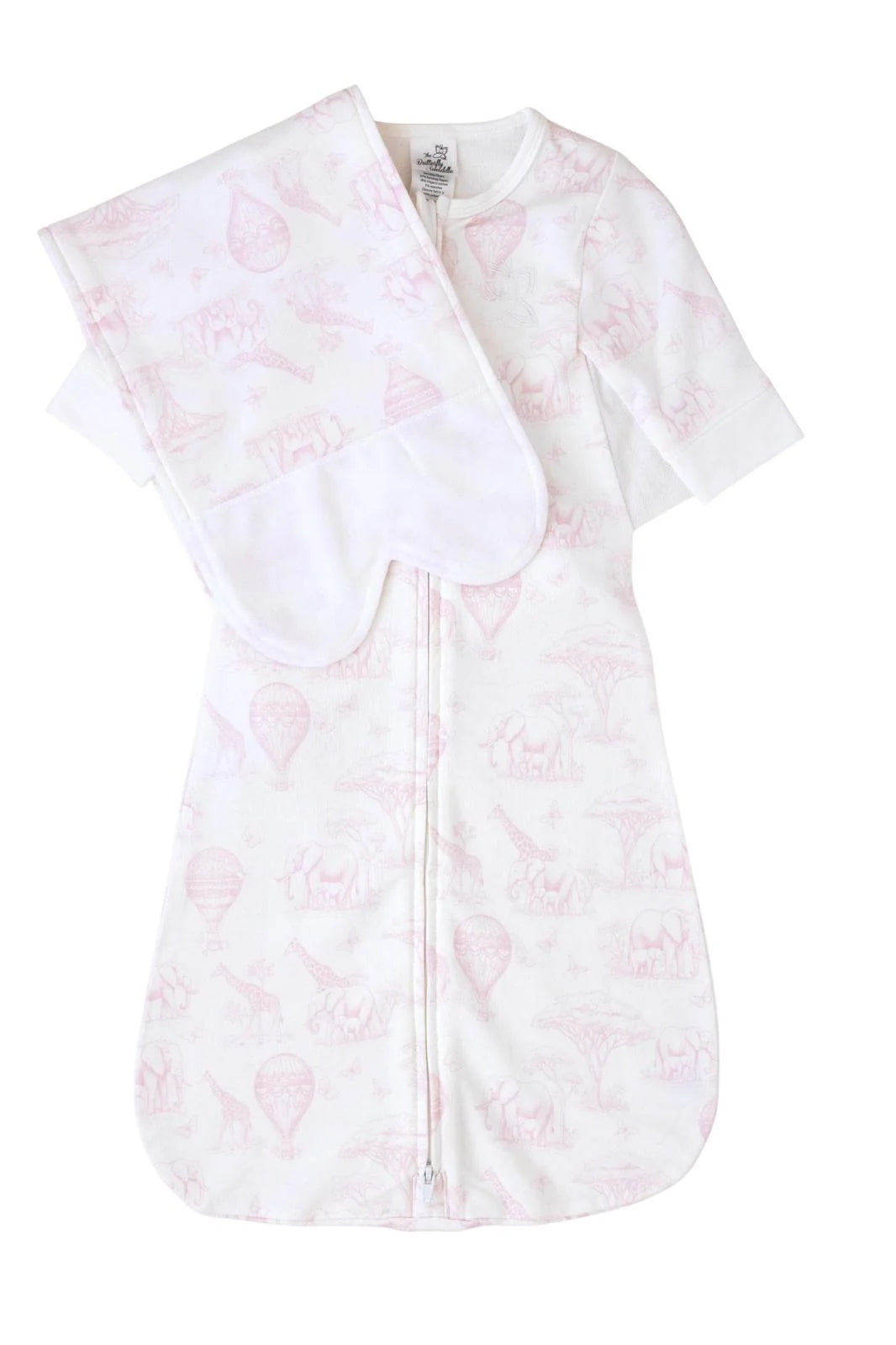 Butterfly Swaddle Pink Safari