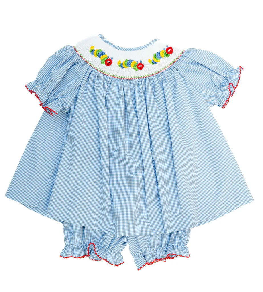 Back to School Caterpillar Annabelle Bloomer Set