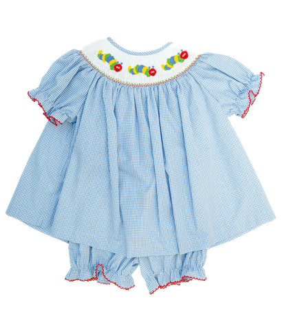 Back to School Caterpillar Annabelle Bloomer Set