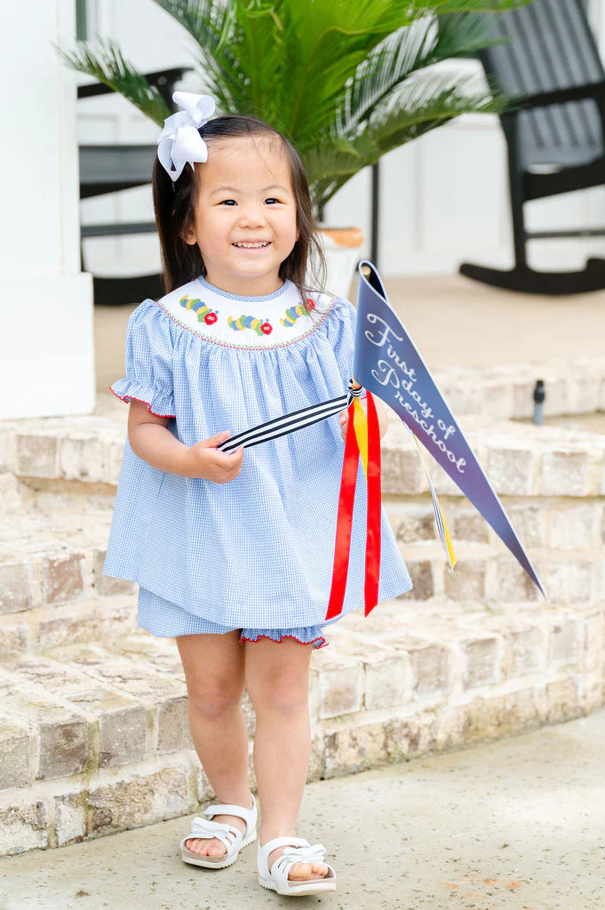 Back to School Caterpillar Annabelle Bloomer Set