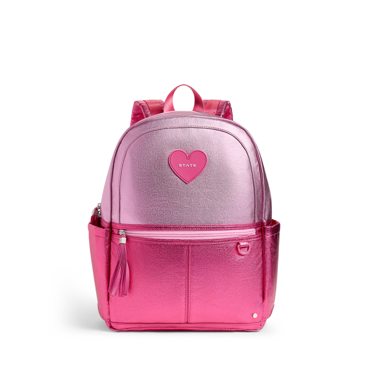 Kane Backpack, Pink/Hot Pink Colorblock