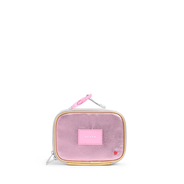 Rodgers Mini Snack Pack, Pink/Silver
